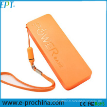 Vente chaude Puissance de Parfum Slim Chargeur 3000mAh Ep-035